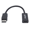 Adaptador DisplayPort M a HDMI H, Cable 15cm 1080P