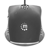 Mouse Optico Gaming 7 Botones, 7200 DPI, LED RGB, Negro