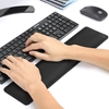 Descansa munecas para teclado 44.5 x 10 cm, antiderrapante, memory foam