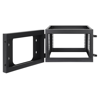 Rack 19" Abierto Mural  6U 604x555, Ensamblado