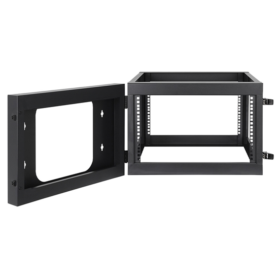 Rack 19" Abierto Mural  6U 604x555, Ensamblado