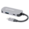 Docking USB-C  3 Ptos, HDMI/USB-A/USB-C PD