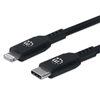 Cable Lightning a USB-C 0.5m, Negro