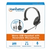 AUDIFONO C/MICROFONO USB, MONOAURAL, REVERSIBLE MIC