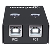 MUX USB 1:2 COMPARTE 1 DISP A 2PC