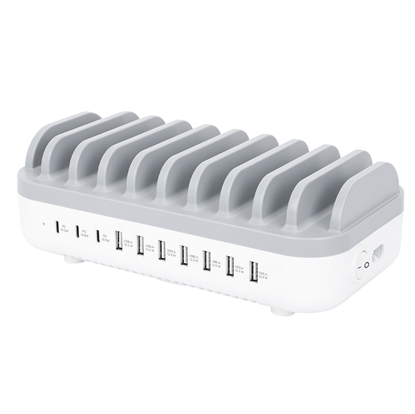Estación de carga USB-A/C  10 disp. 120W