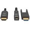 Cable HDMI Fibra Optica M-M  4K@60Hz 30.0M Conector HDMI Desmontable