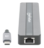 Docking USB-C  7 ptos, HDMI, Red, USB-C PD/2xUSBv3.2, SD/Micro SD
