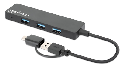 HUB USB-A/C  V3.2  4 Ptos A, 5Gbps