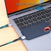 Cable USB-C V2.0, C-C 2.0M 480Mbps 240W Negro