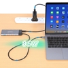 Docking USB-C 10 ptos, 2xHDMI, 5xUSB-A, USB-C, USB-C PD, RJ45, Tarjeta SD-microSD