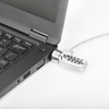 Candado Laptop Tipo-K Kensington 2.0m, combinación 4 digitos