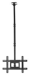 Soporte TV p/Techo, 37" a 80" con ajuste de altura y movimiento
