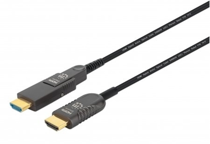 Cable HDMI Fibra Optica M-M  4K@60Hz 20.0M Conector HDMI Desmontable