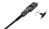 Cable HDMI Fibra Optica M-M  4K@60Hz 50.0M Conector HDMI Desmontable