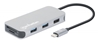 Docking USB-C  8 ptos, HDMI, USB-C PD/2xUSBv3.2/USBv2.0, RED,SD/Micro SDD