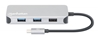 Docking USB-C  8 ptos, HDMI, USB-C PD/2xUSBv3.2/USBv2.0, RED,SD/Micro SDD