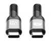 Cable USB-C V4 Thunderbolt4, C-C 1.0M 8K 240W Negro