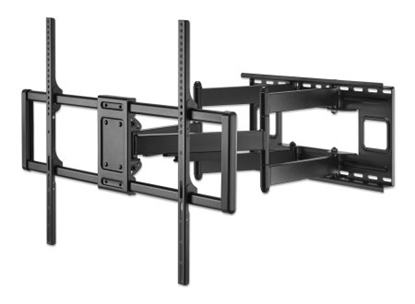 Soporte TV p/pared 120kg, 60 a 120" Articulado