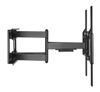 Soporte TV p/pared 120kg, 60 a 120" Articulado