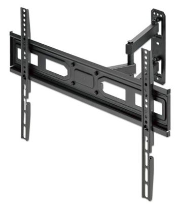 Soporte TV p/pared 35kg, 37" a 70" Articulado, giro, nivel