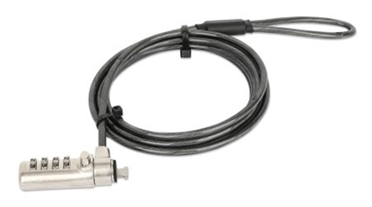 Candado Laptop Nano 1.8m, combinación 4 digitos