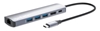 Docking USB-C  6 Ptos, HDMI, USB-C, 3xUSB-A, RJ45.