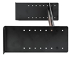 Kit de carril DIN ajustable para rack 19", 2U