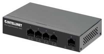 PoE Switch GB  5 ptos 30W/pto, 40W