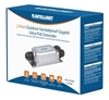 PoE Extensor 2x30W Gigabit p/exteriores IP67