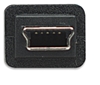 Cable USB V2.0 A-Mini B 3.0M Negro