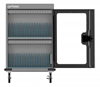 Gabinete de carga de 32 ptos USB-C, puerta vidrio