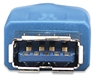 Cable USB V3.2 Ext. Tipo A  3.0M Azul, 5 Gbps