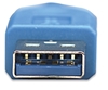 Cable USB V3.2 Ext. Tipo A  3.0M Azul, 5 Gbps