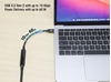 Cable USB-C V3.2, C-C  3.0M 10Gbps, 60W