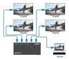 Video Splitter HDMI 4k@60Hz, 1 in:4 out Reductor Escala