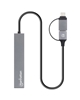 HUB USB-A/C  V3.2  4 Ptos A, 5 Gbps