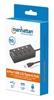 HUB USB-A V3.2  4 Ptos A, Switch on/off por puerto