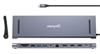 Docking USB-C 12 ptos, HDMIx2/DP,  USB-C PD/USB-Ax3, RJ45, SD, Audio