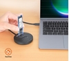 Gabinete QuickDock USB-C 2ptos SSD M.2 NVMe