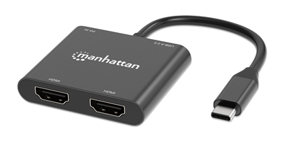 Convertidor USB-C a HDMI 2 puertos 4K - MST