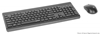 Teclado y Mouse Optico Inalambrico 2.4G Negro combo
