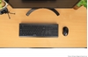 Teclado y Mouse Optico Inalambrico 2.4G Negro combo