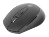 Mouse Optico Inalambrico 6 botones 2.4G Negro