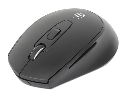 Mouse Optico Inalambrico 6 botones 2.4G Negro