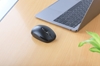 Mouse Optico Inalambrico 6 botones Diestro 2.4G Negro