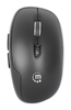 Mouse Optico Inalambrico 6 botones Diestro 2.4G Negro