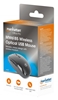 Mouse Optico Inalambrico 6 botones Diestro 2.4G Negro