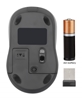 Mouse Optico Inalambrico 3 botones 2.4G Negro