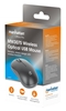 Mouse Optico Inalambrico 3 botones 2.4G Negro
